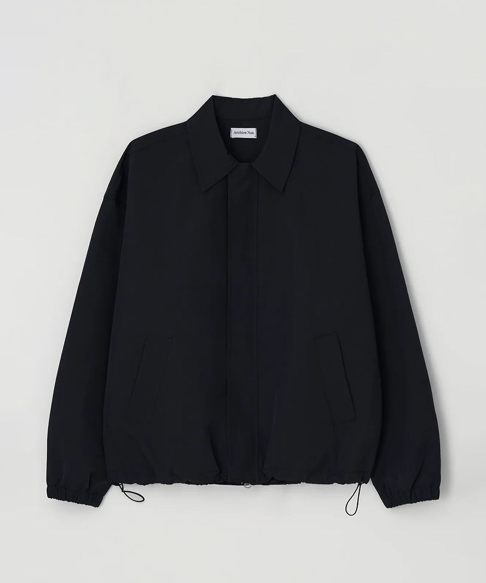 MUSINSA | NUS ARCHIVE YEI Black Collar Windbreaker Jacket