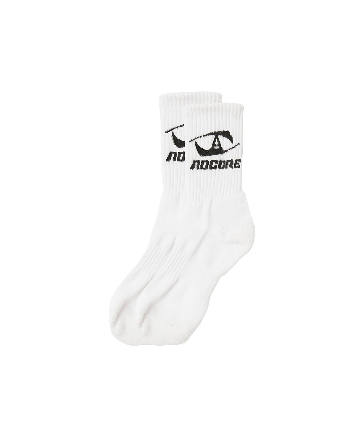 어드코어(ADCORE) Small Logo Socks [White]