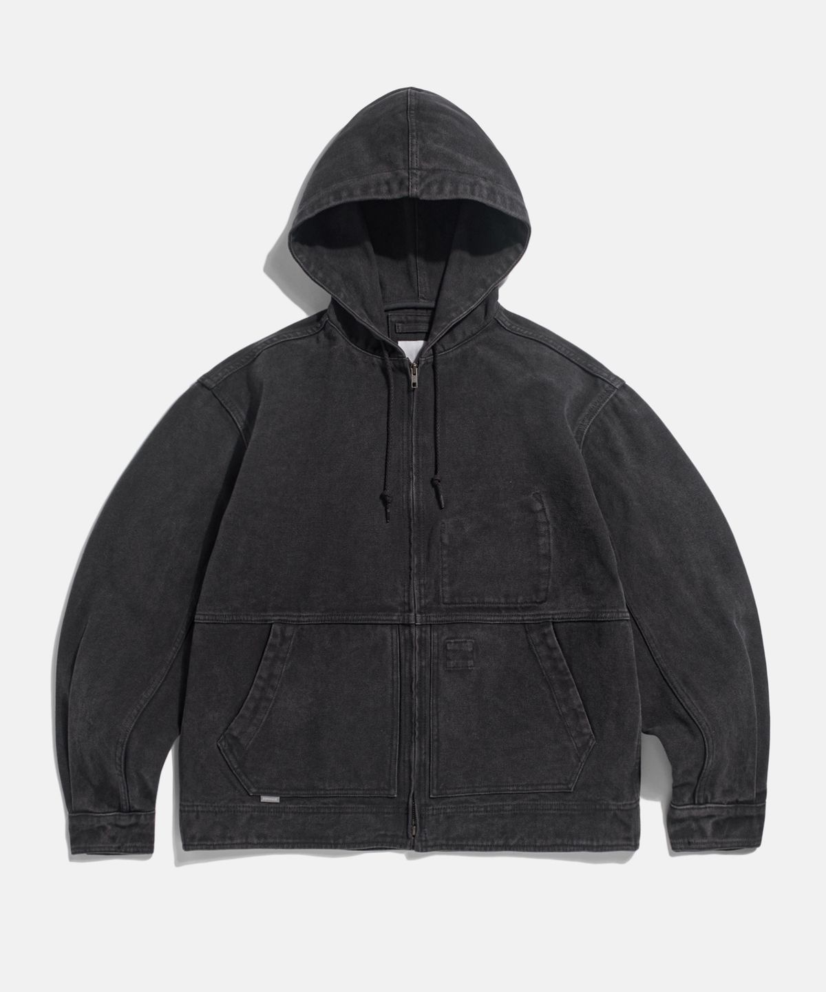 에스피오나지(ESPIONAGE) Ray Canvas Work Parka Charcoal Navy