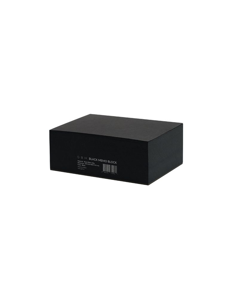 BLACK MEMO BLOCK 메모지