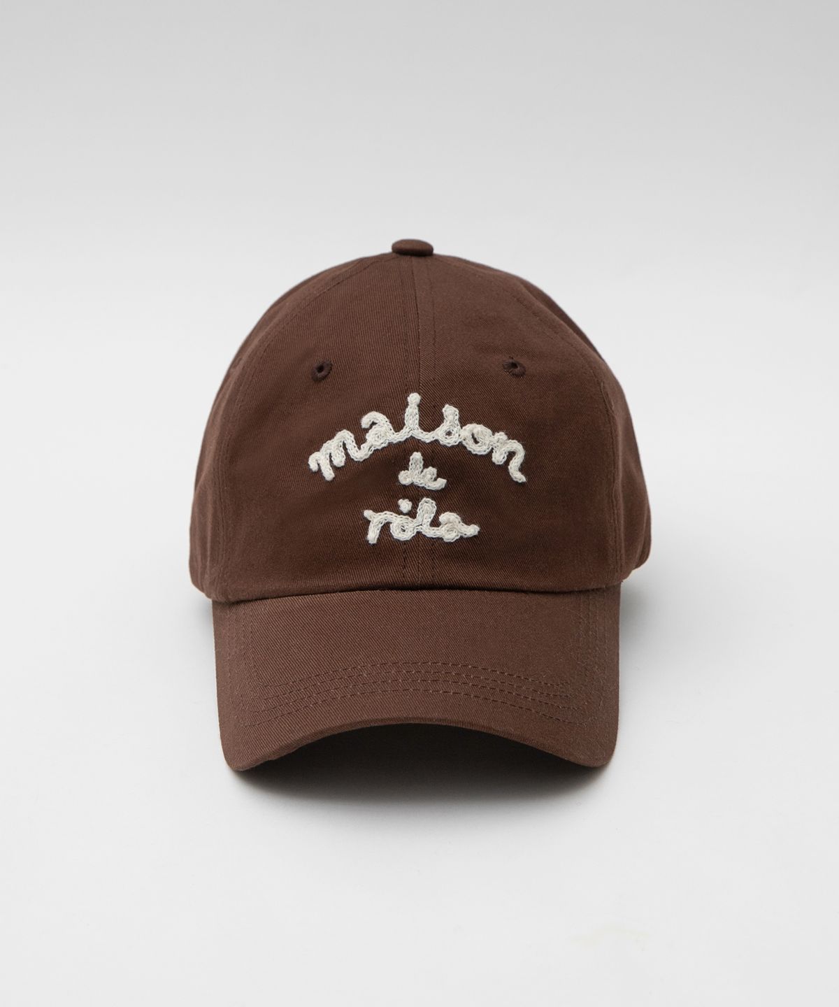 로라로라(ROLAROLA) MAISON DE ROLA BALL CAP BROWN