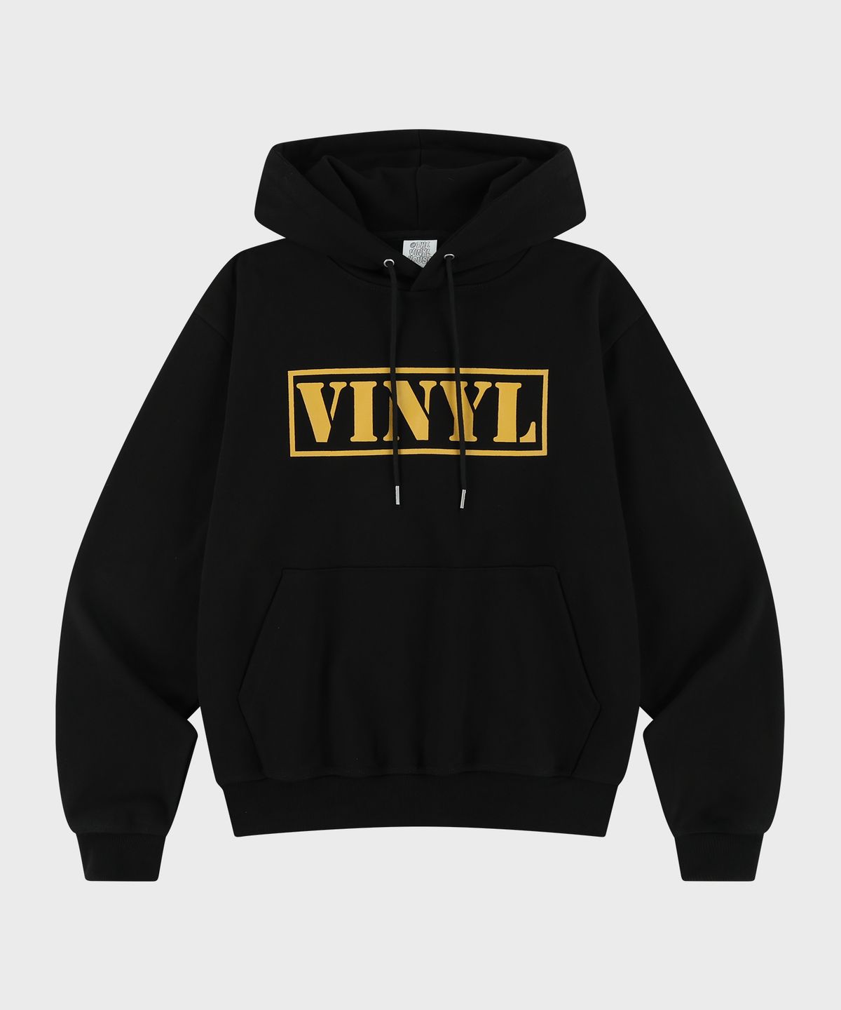 더바이닐하우스(THEVINYLHOUSE) NEW SYMBOL HOODIE BLACK