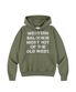 TYPO HOODIE KHAKI