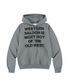 TYPO HOODIE GREY