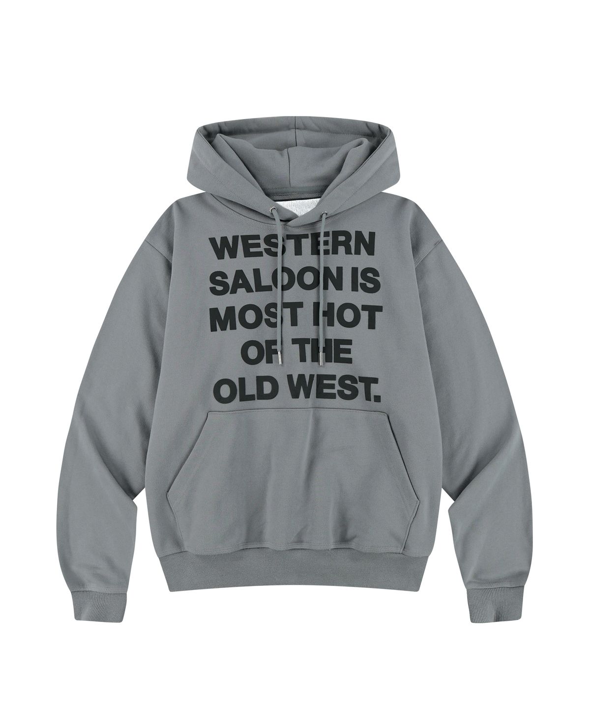 더바이닐하우스(THEVINYLHOUSE) TYPO HOODIE GREY