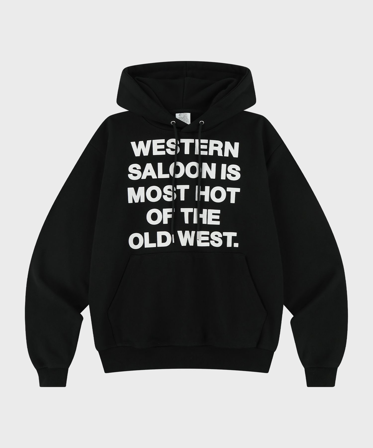 【THEVINYLHOUSE】 ◆ Western Typo Hoodie ◆ 大人気 MUSINSA | THEVINYLHOUSE TYPO HOODIE BLACK