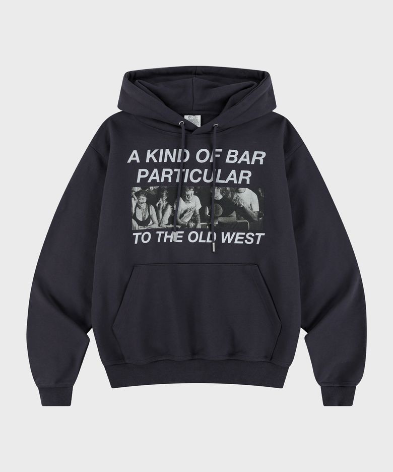 WESTERN SALOON HOODIE PURPLE