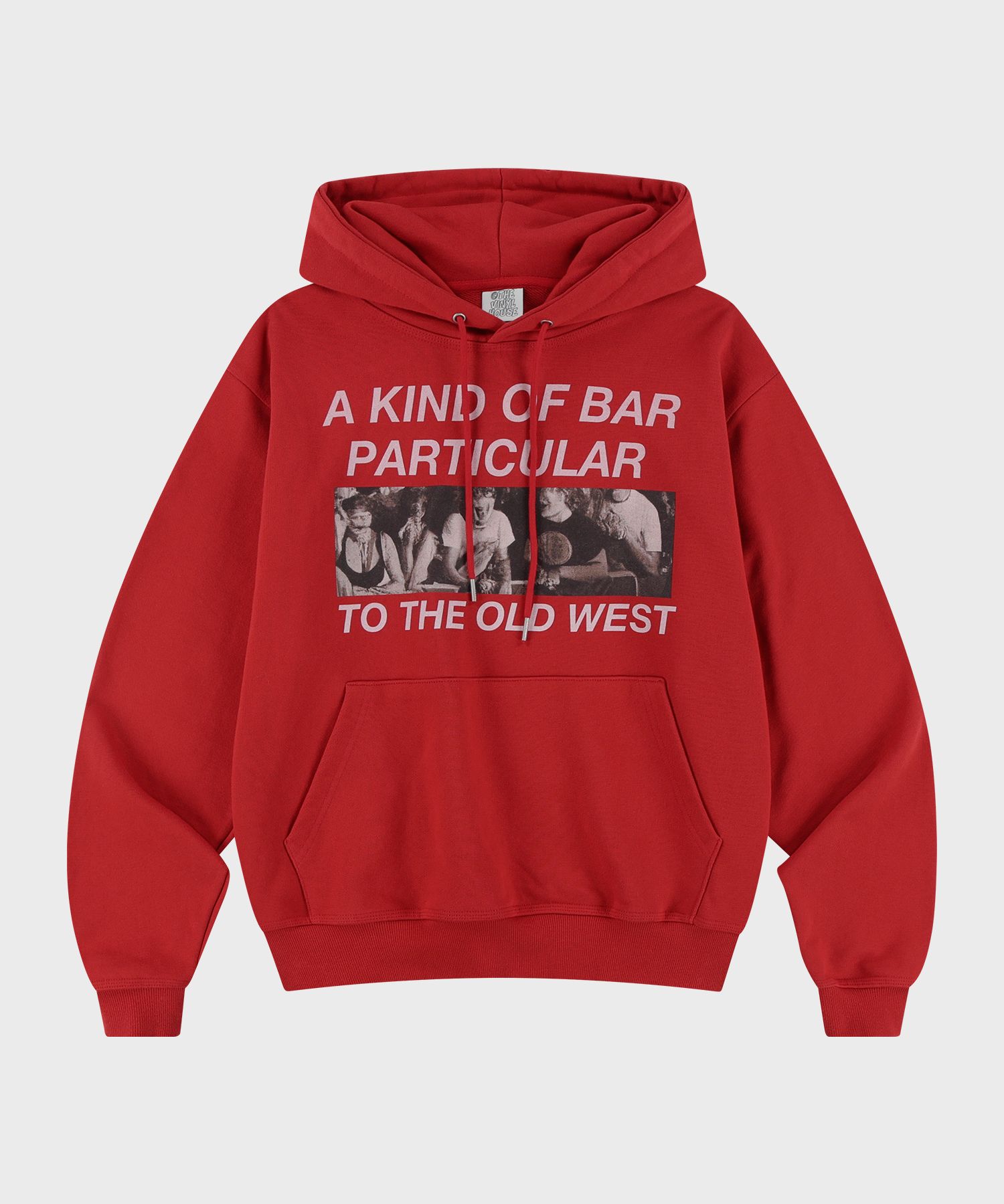 【THEVINYLHOUSE】 ◆ Western Salon Hoodie ◆ 大人気 MUSINSA | THEVINYLHOUSE WESTERN SALOON HOODIE RED