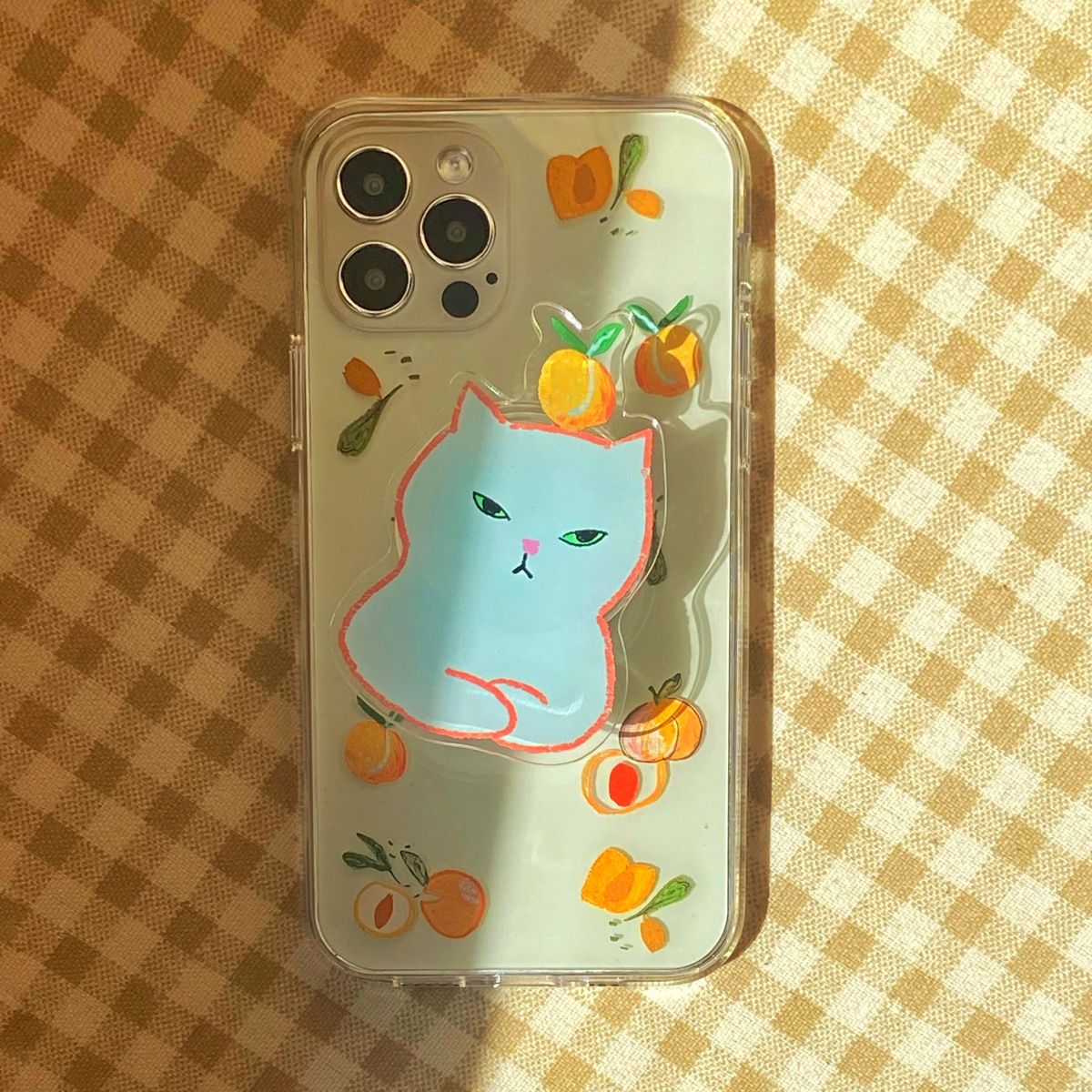 베비카소(BABICASSO) Phone Case[Peach Apricot]