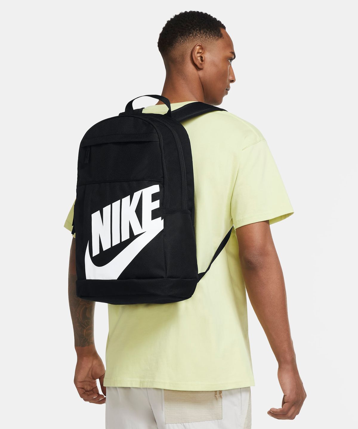 나이키(NIKE) 엘리멘탈 백팩(21L) - 블랙:화이트 / DD0559-010