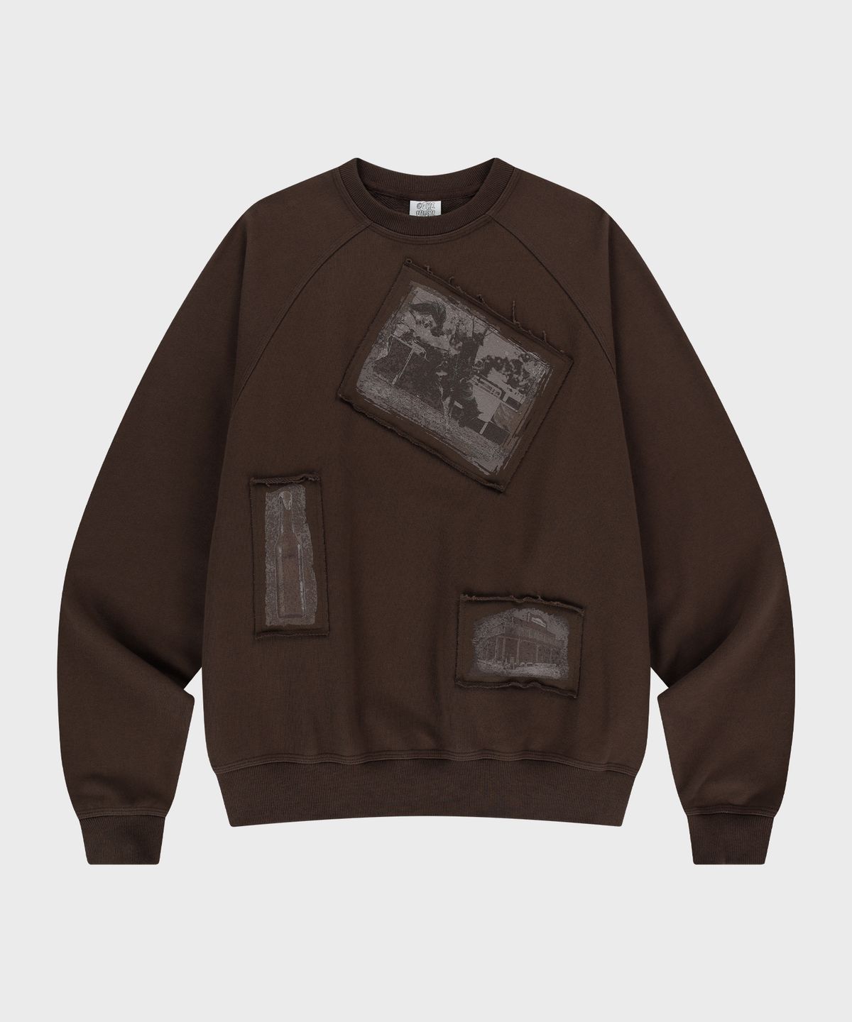 더바이닐하우스(THEVINYLHOUSE) RODEO PHOTO SWEATSHIRT BROWN
