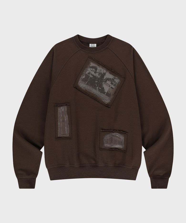 RODEO PHOTO SWEATSHIRT BROWN
