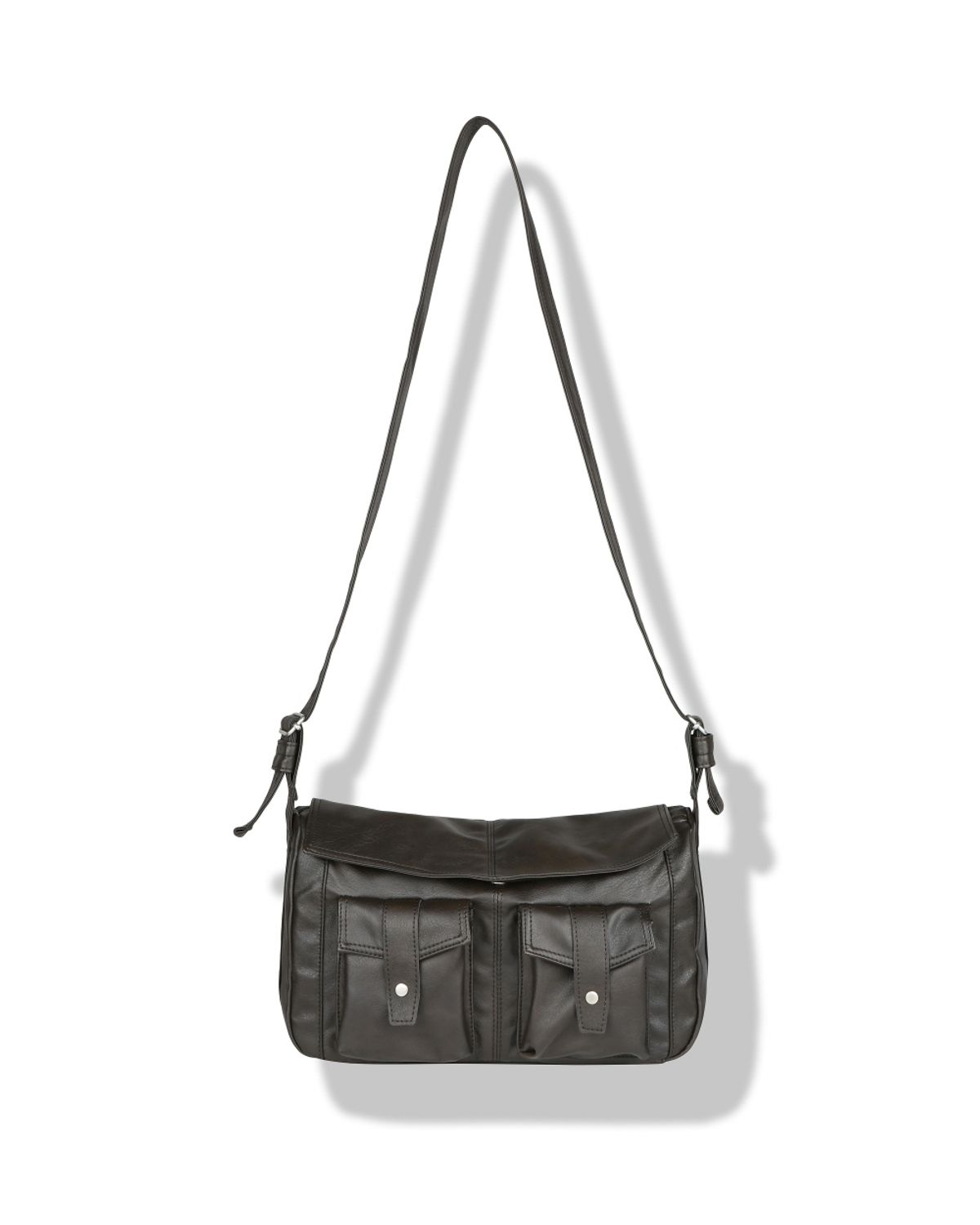 비슬로우(BESLOW) CAMERA BAG BROWN