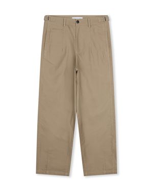 [Fabric From JAPAN]MOLE SKIN DART PANTS BEIGE