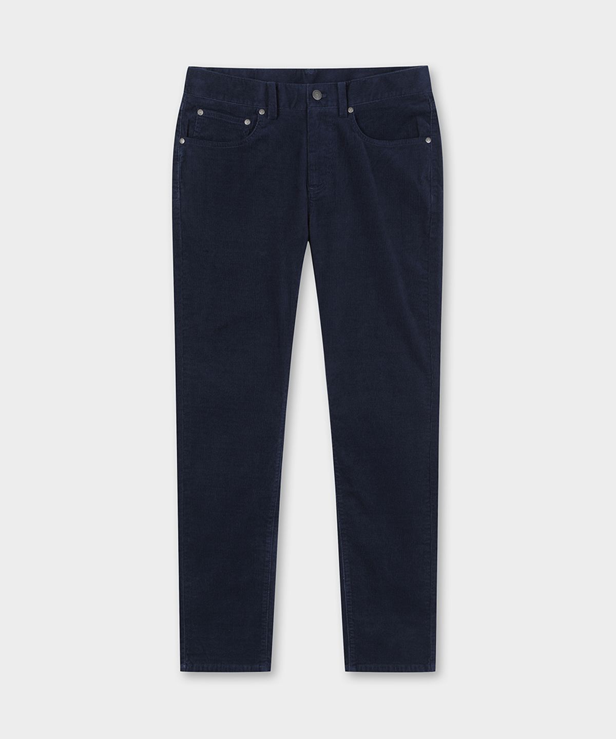 브룩스 브라더스(BROOKS BROTHERS) 슬림핏 15W 코듀로이 5포켓 팬츠 (네이비) (BBPCMF0922QEW)