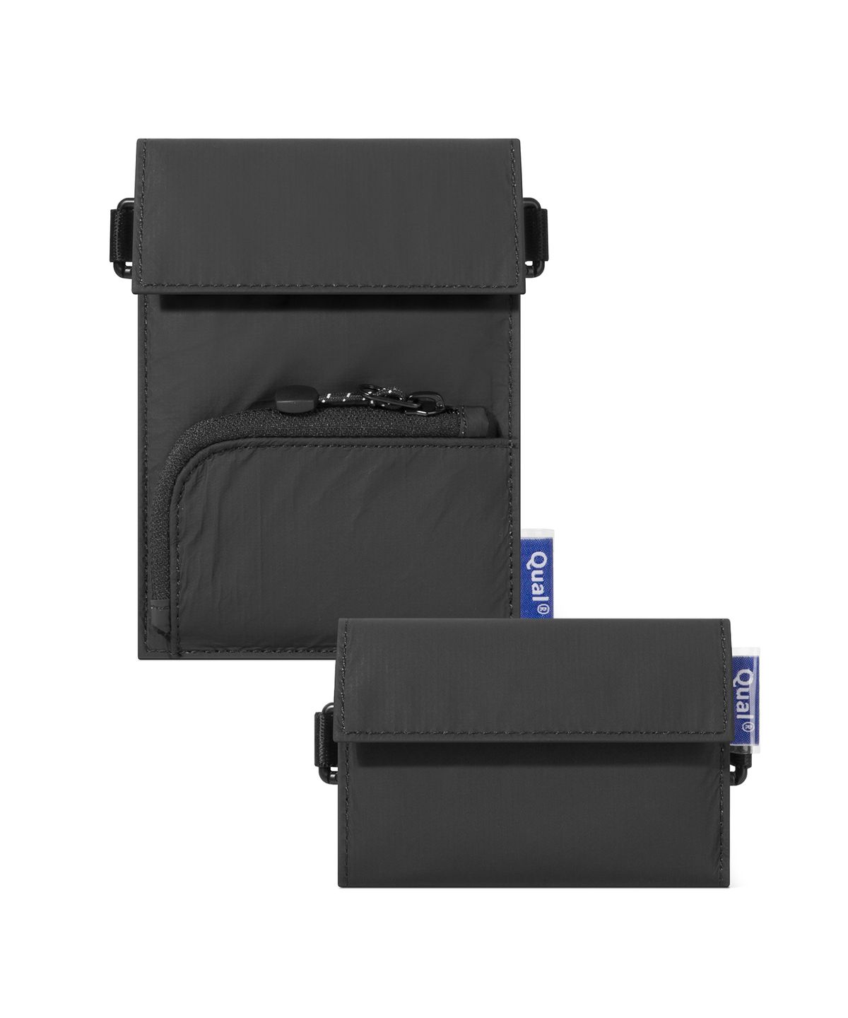 퀄팩(QUALPACK) 투어리스트 월렛 블랙