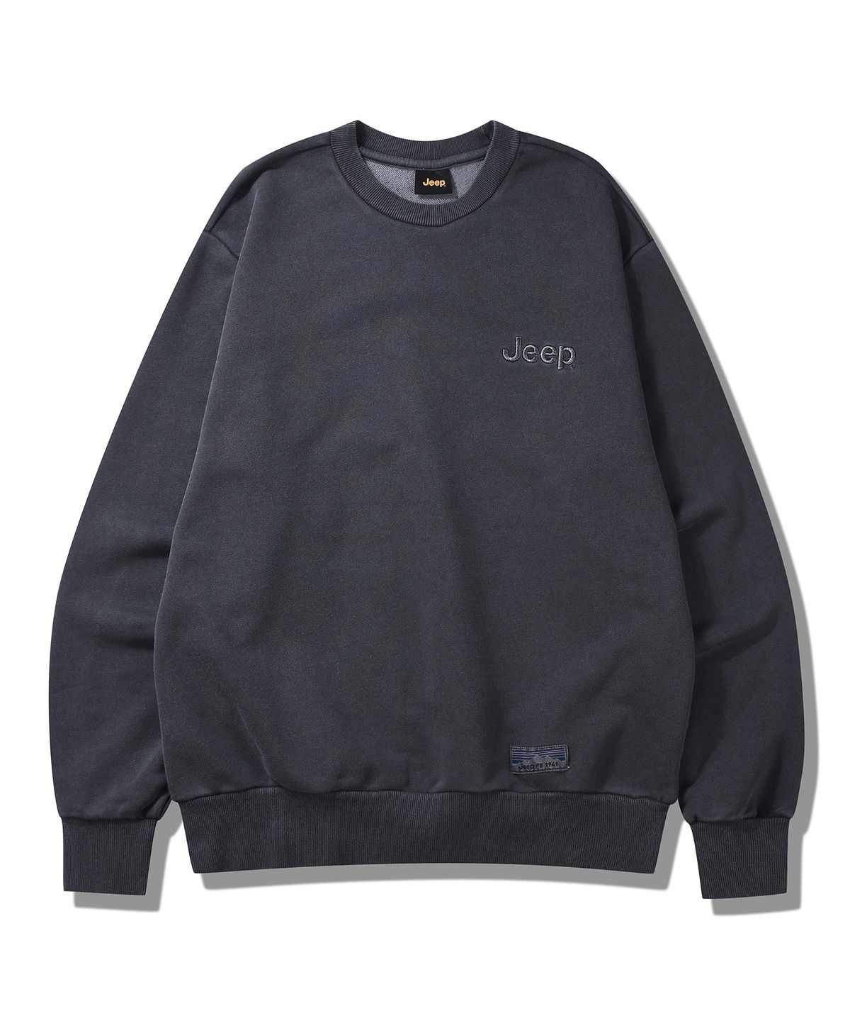 지프(JEEP) 피그먼트 스몰로고 맨투맨 (JP5TSU602DG)