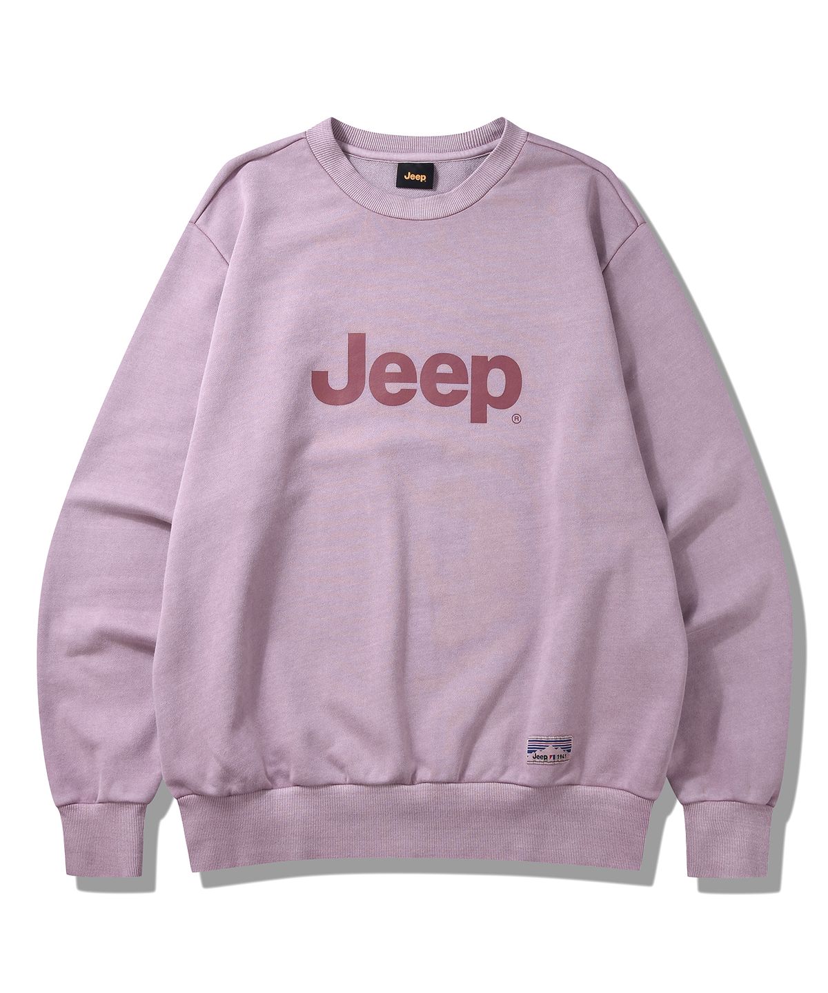 지프(JEEP) 피그먼트 빅로고 맨투맨 (JP5TSU601PK)