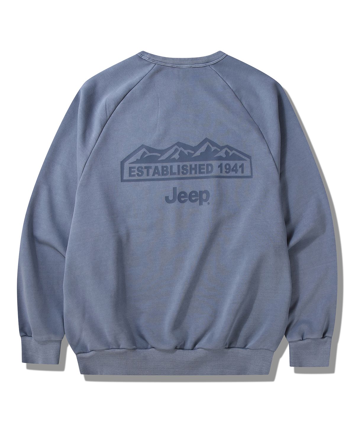 지프(JEEP) 피그먼트 M-Logo 맨투맨 (JP5TSU641LB)