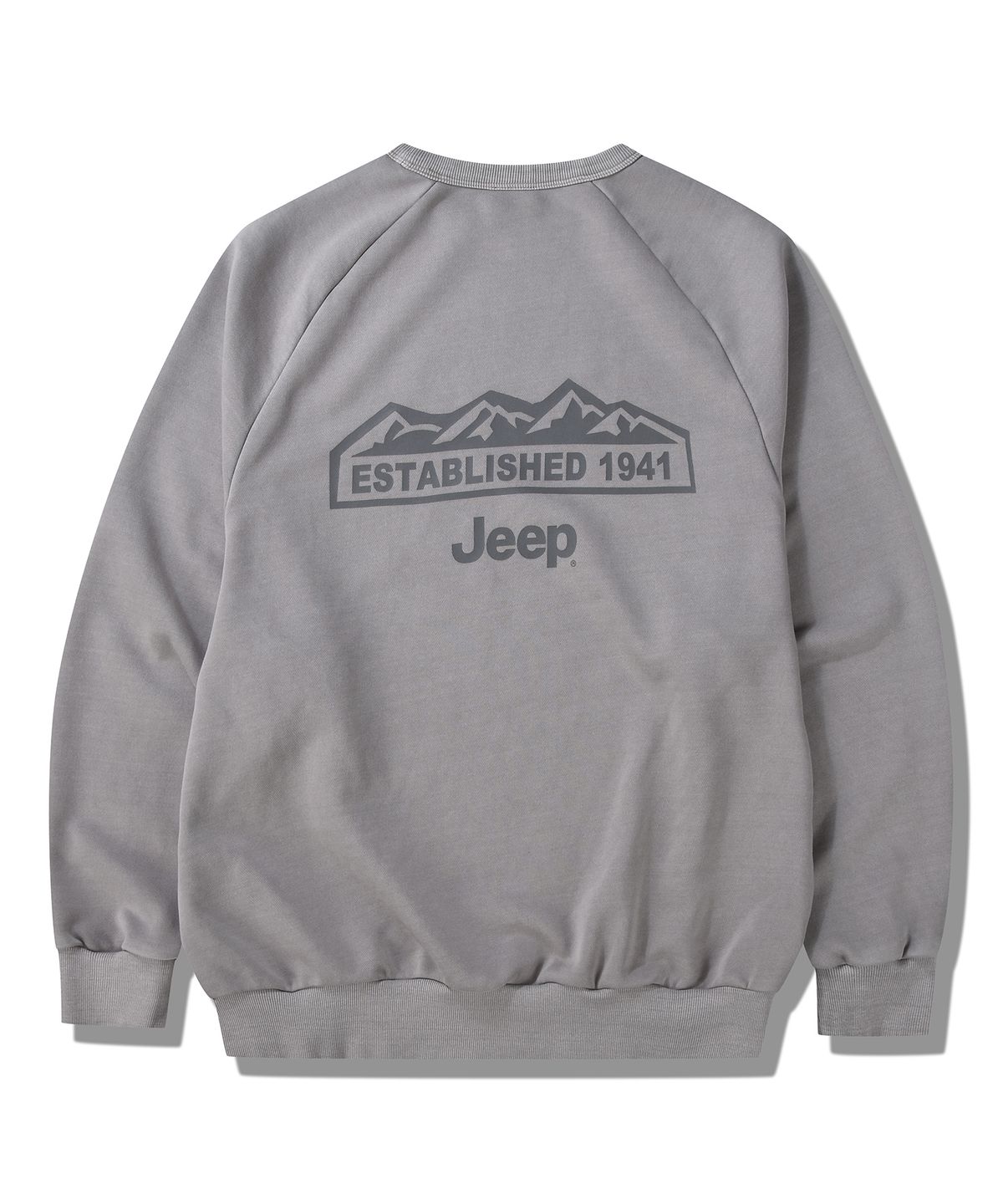 지프(JEEP) 피그먼트 M-Logo 맨투맨 (JP5TSU641BE)