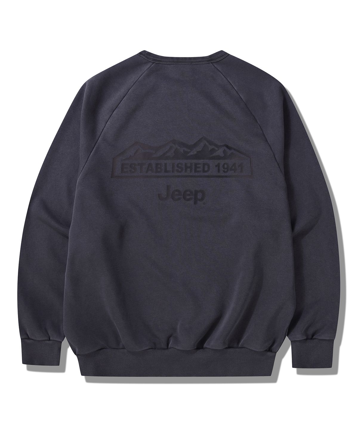 지프(JEEP) 피그먼트 M-Logo 맨투맨 (JP5TSU641DG)