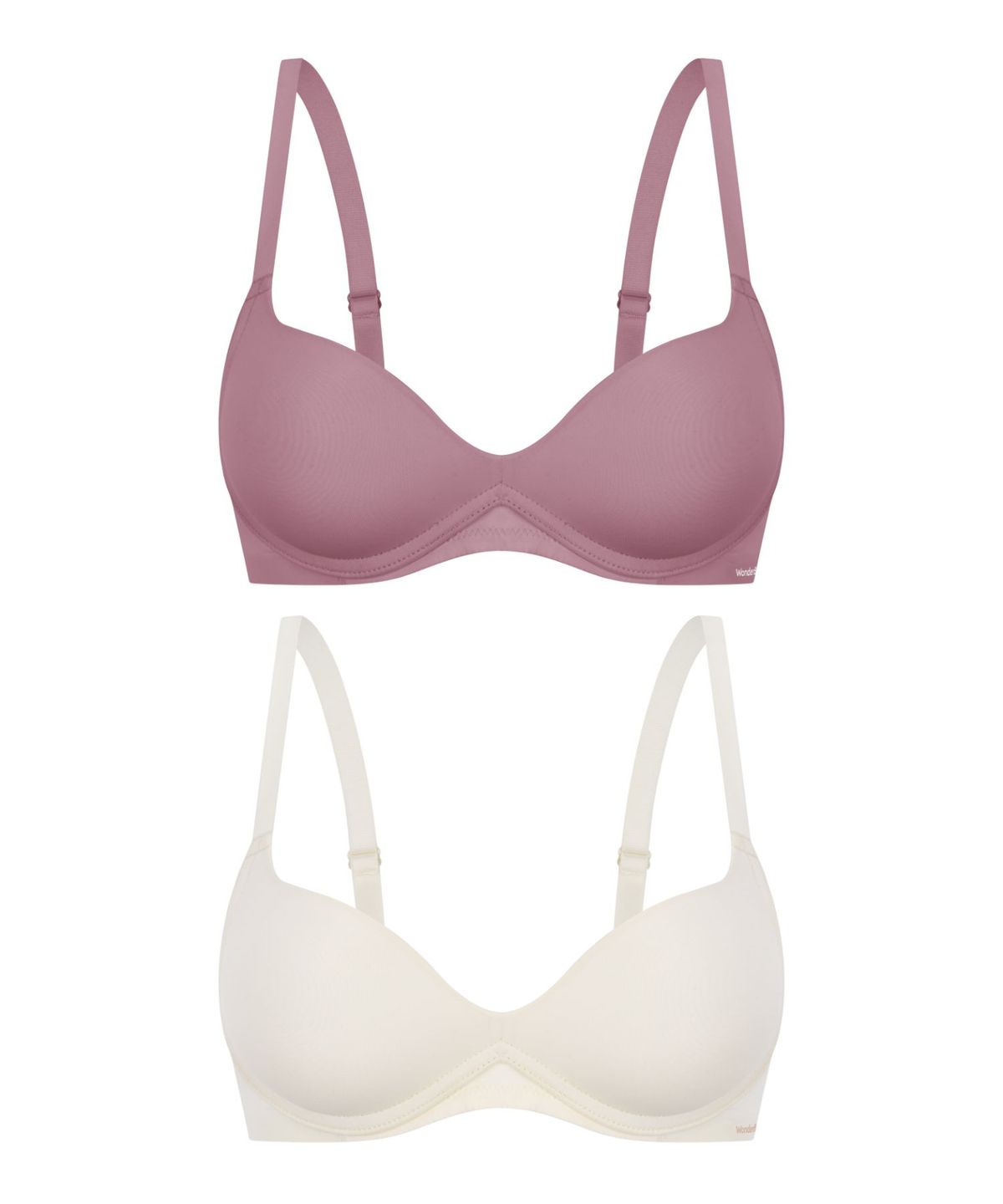 원더브라(WONDERBRA) [2PACK] 일체형 볼륨 몰드 노와이어 브라
