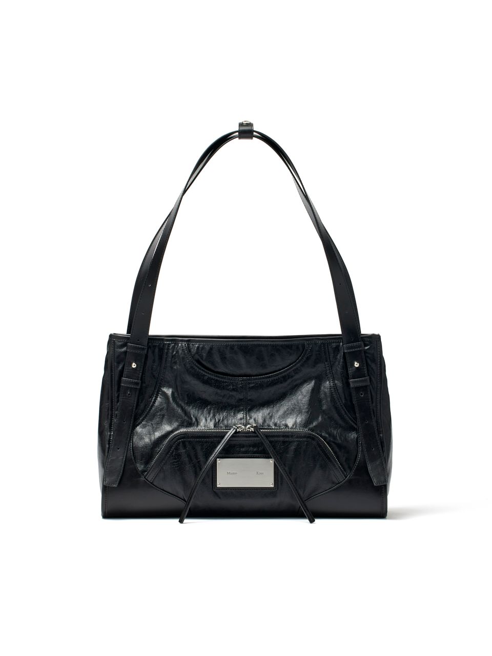 【残りわずか】 MUSINSA | BLACK IN BAG SQUARE STRAP WAY TWO KIM MATIN バッグ