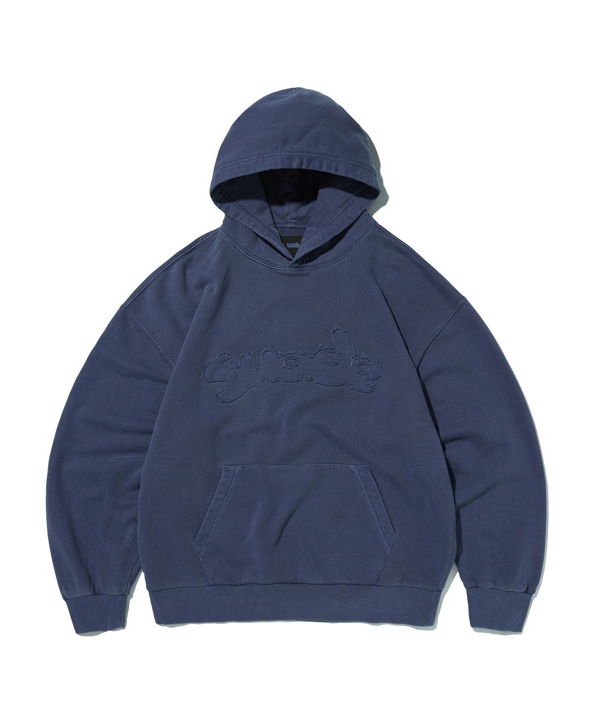 스웨이드(SUADE) LOOSE BALLOON HOODIE [PIGMENT NAVY]