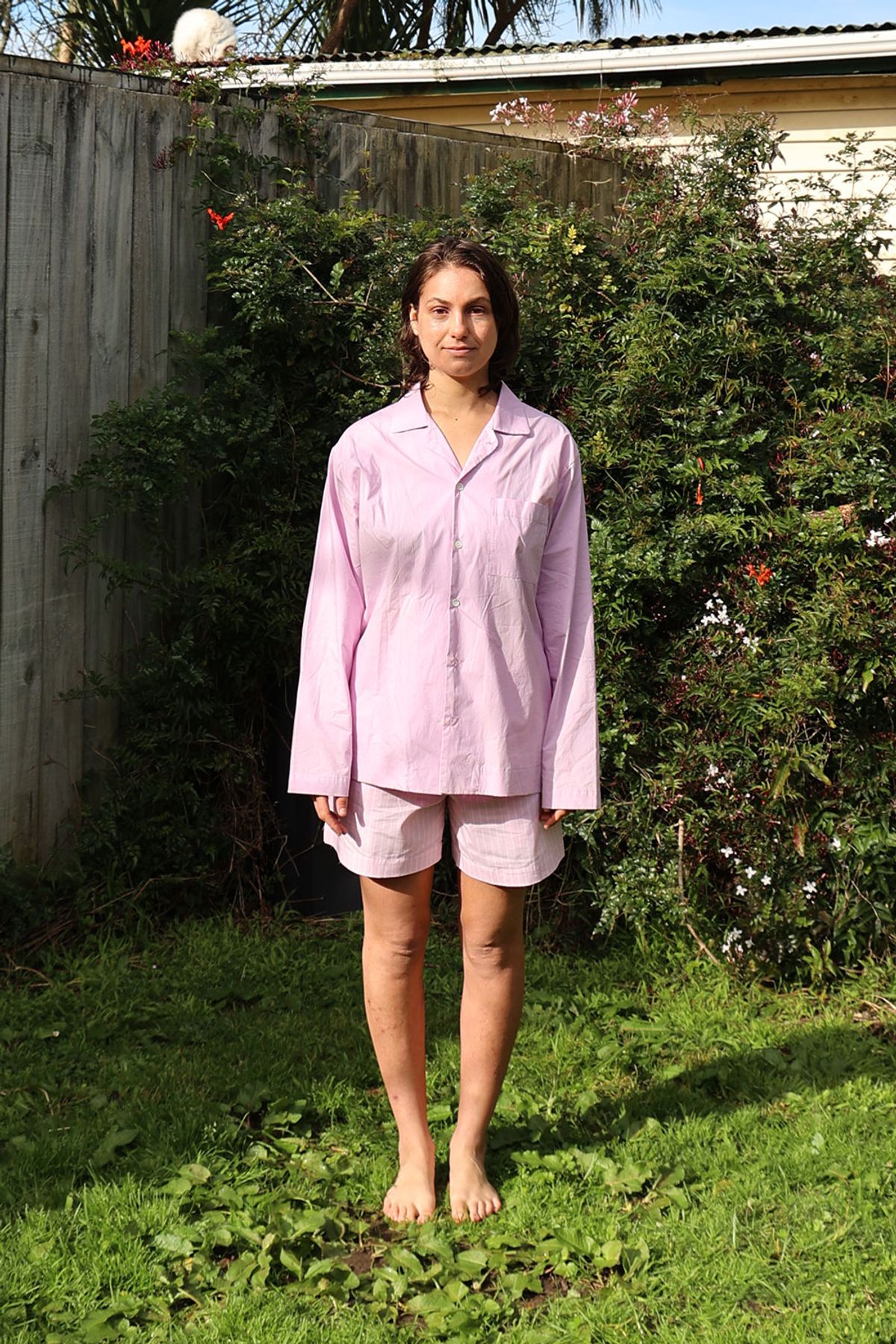 퍼즈플리즈(PAUSE PLEASE) 100% Cotton Pajamas for Unisex (Baby Pink)