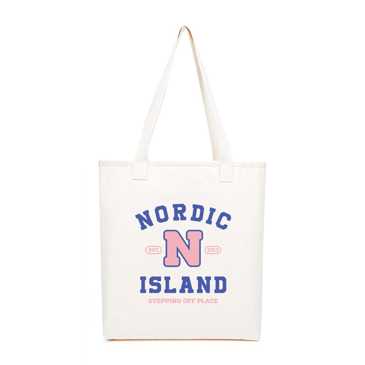 노르딕아일랜드(NORDICISLAND) 에코백 베이직 - 핑크