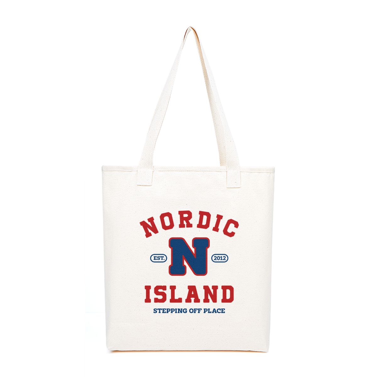 노르딕아일랜드(NORDICISLAND) 에코백 베이직 - 블루