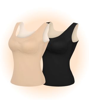 여성 더웜 브라탑 기모 나시