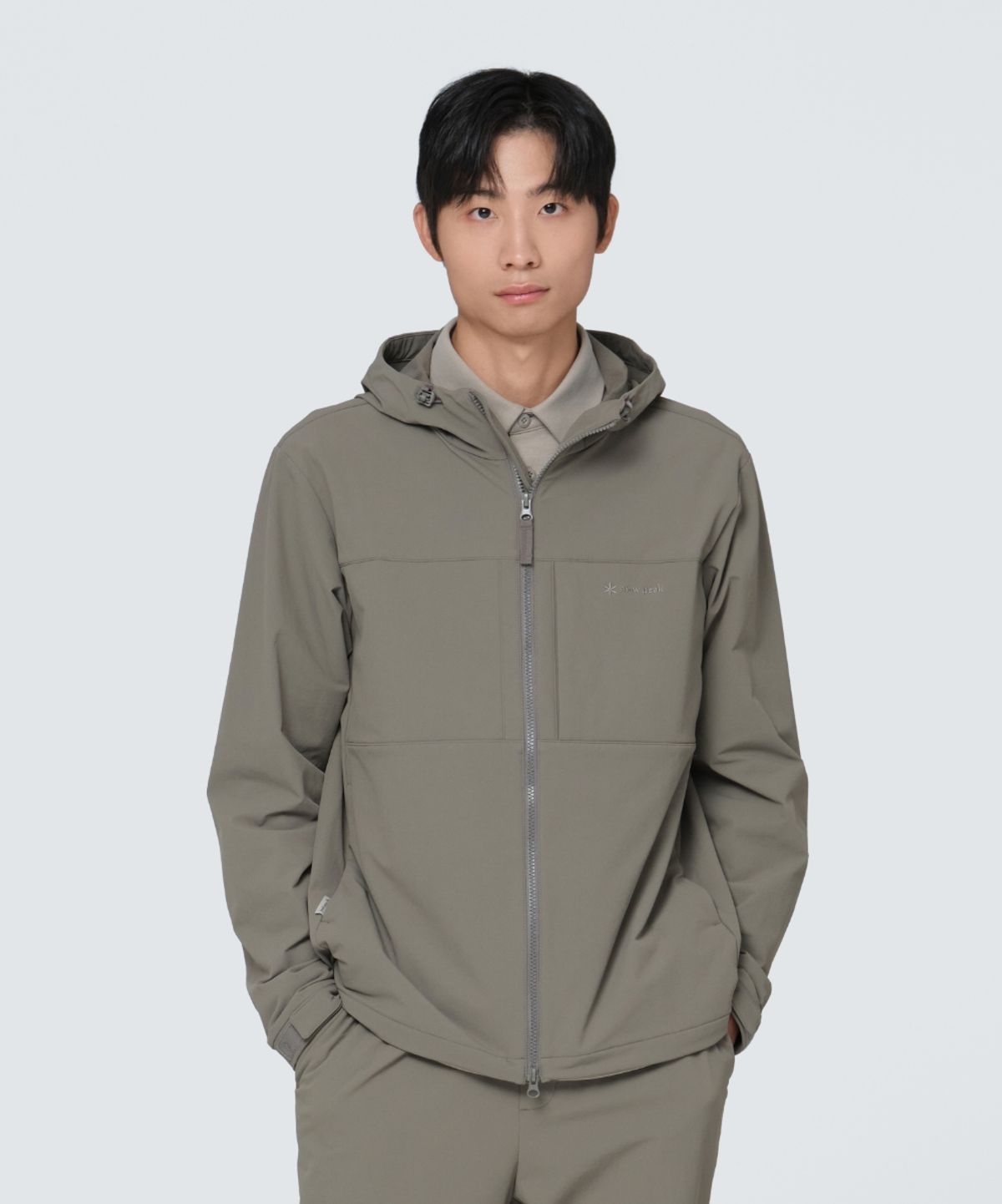 스노우피크 어패럴(SNOWPEAK APPAREL) 라고 후드 자켓 (S24FMTJK32) Dark Khaki