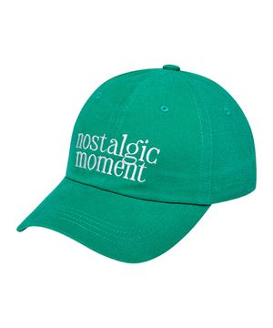 노스텔직모먼트 볼캡_라이트그린