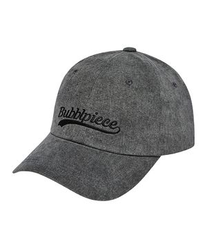 버블피스 시그니처 볼캡_차콜