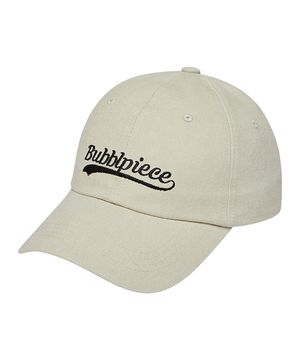 버블피스 시그니처 볼캡_오트밀