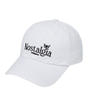 노스텔지아 볼캡_화이트