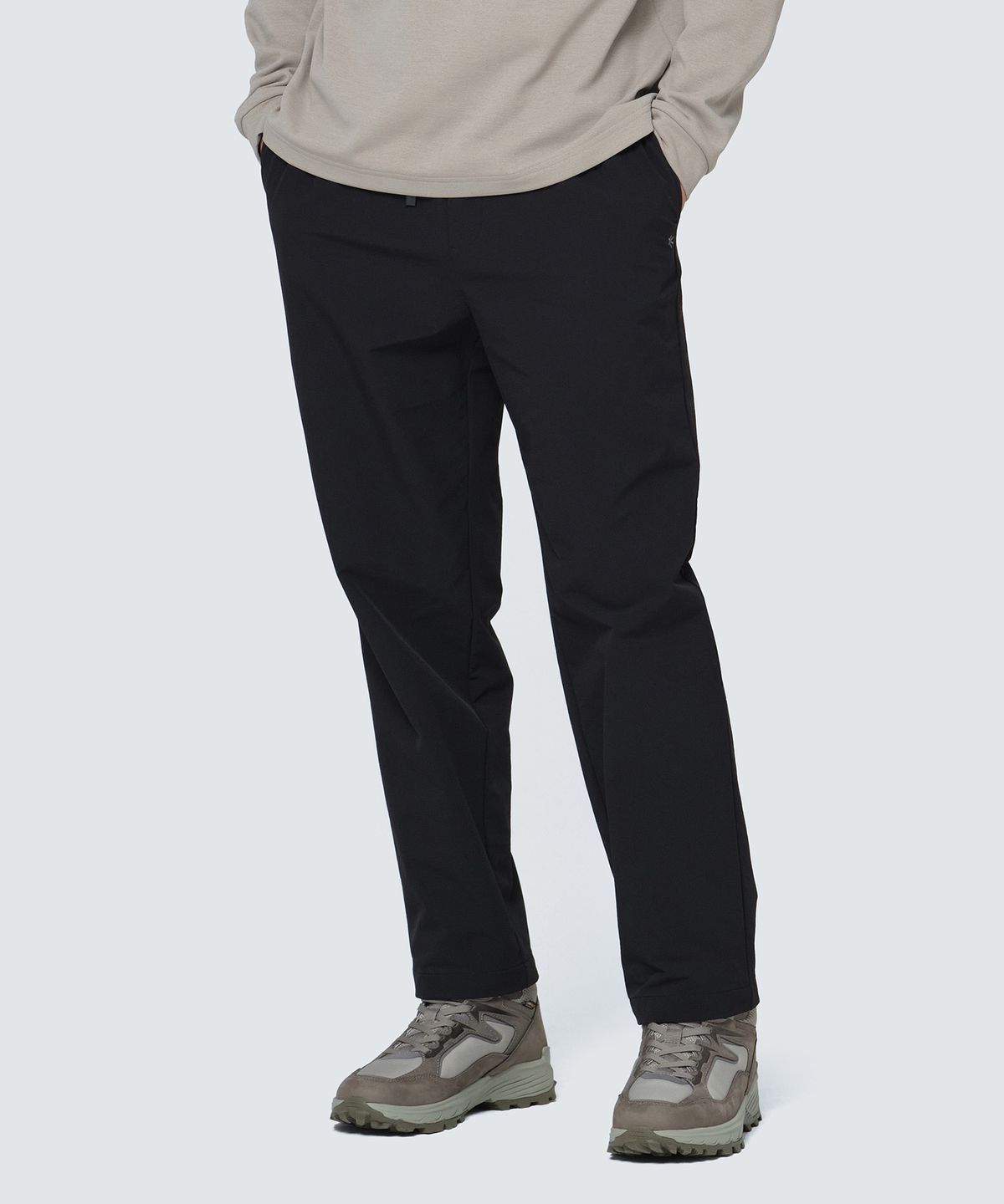 스노우피크 어패럴(SNOWPEAK APPAREL) 라고 테이퍼드 팬츠 (S24FMTPT30) Black