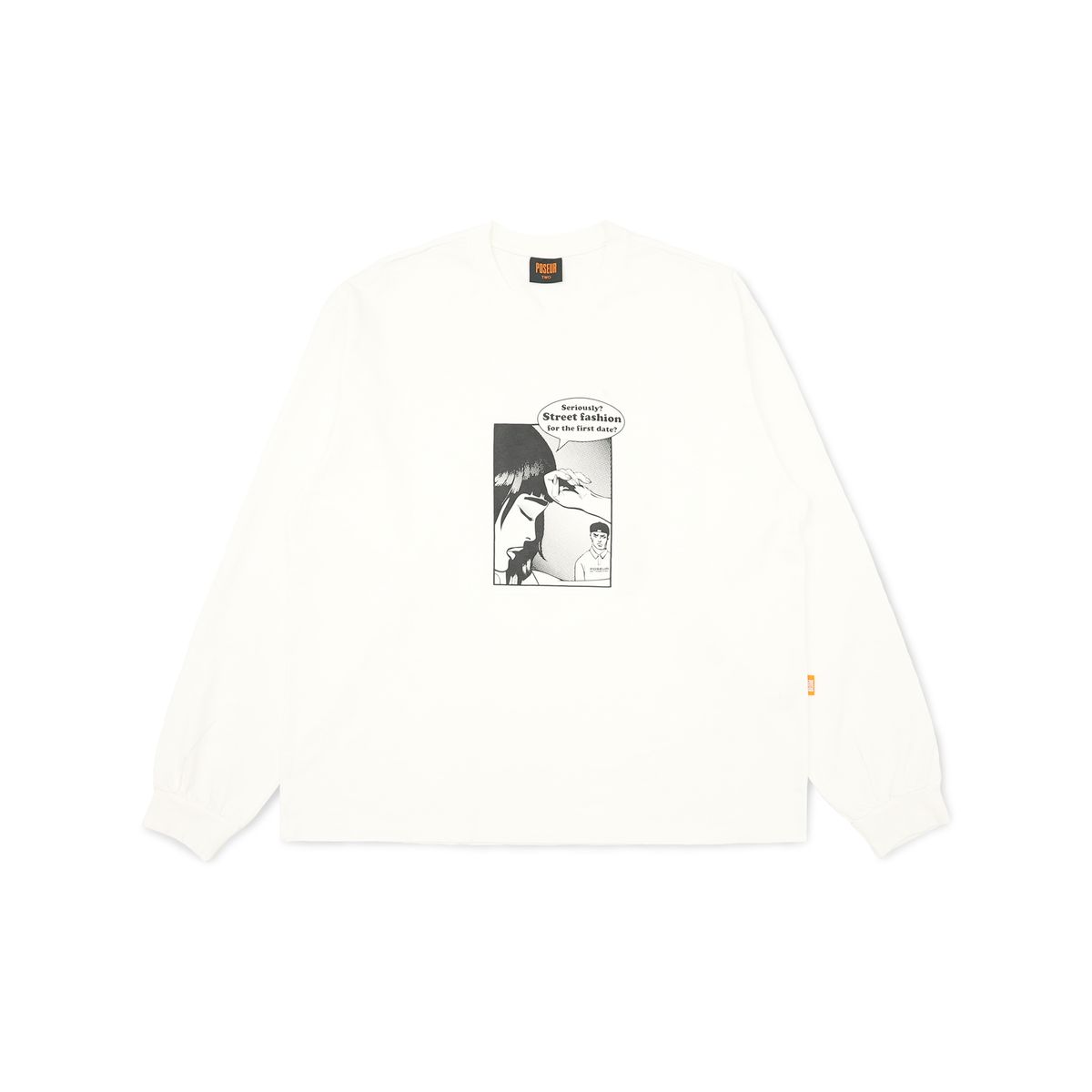 피오에스알(POSR) SOGAETING LS TEE / WHITE