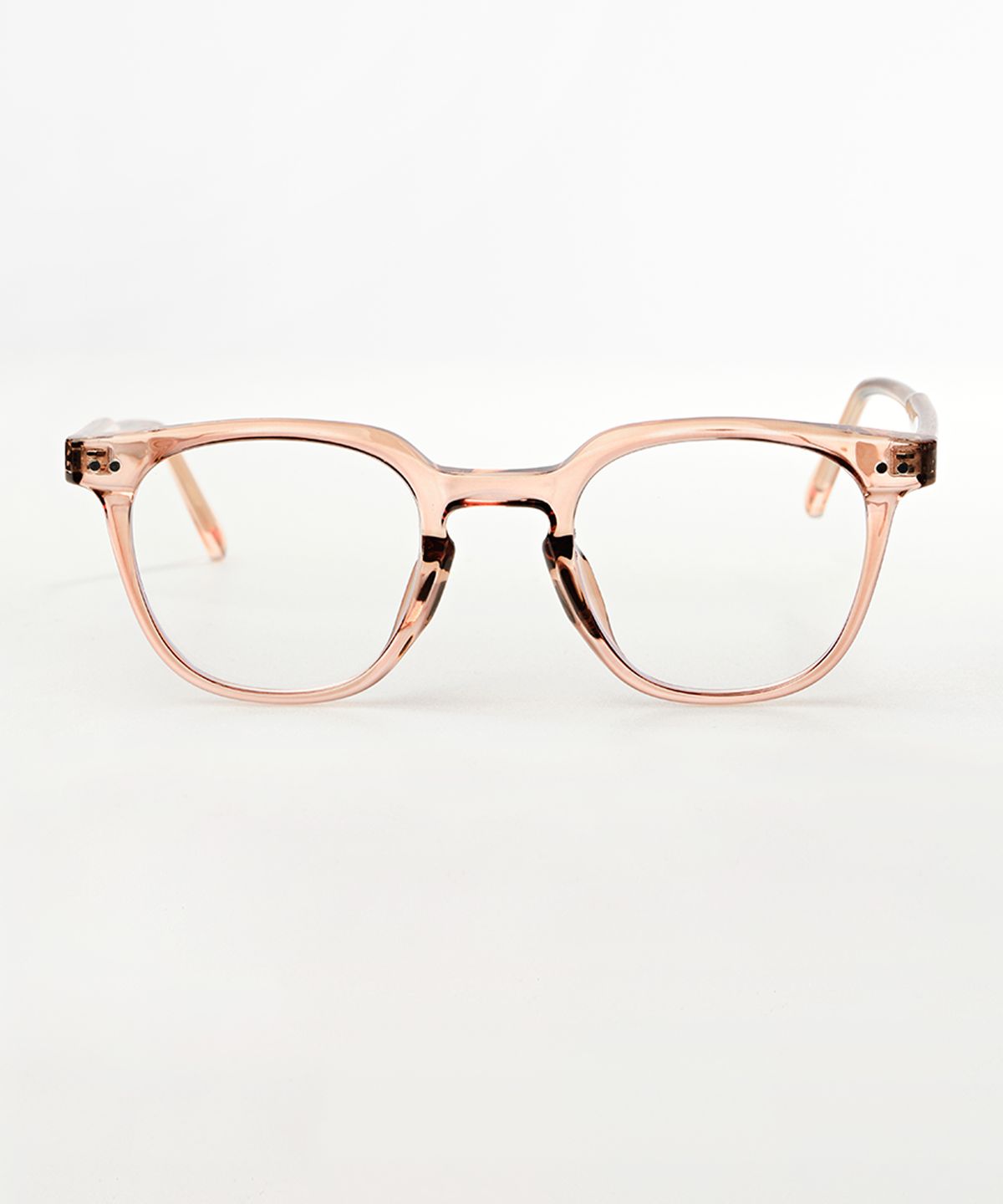 투큐브(2CUBE) New 2dot square eyewear(Brown)