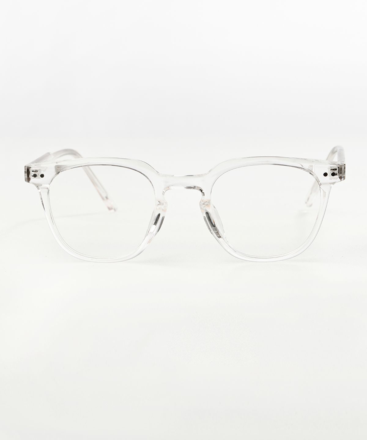 투큐브(2CUBE) New 2dot square eyewear(Clear)