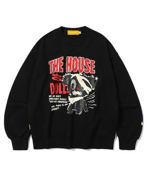 Doll House Sweatshirt(BLACK)