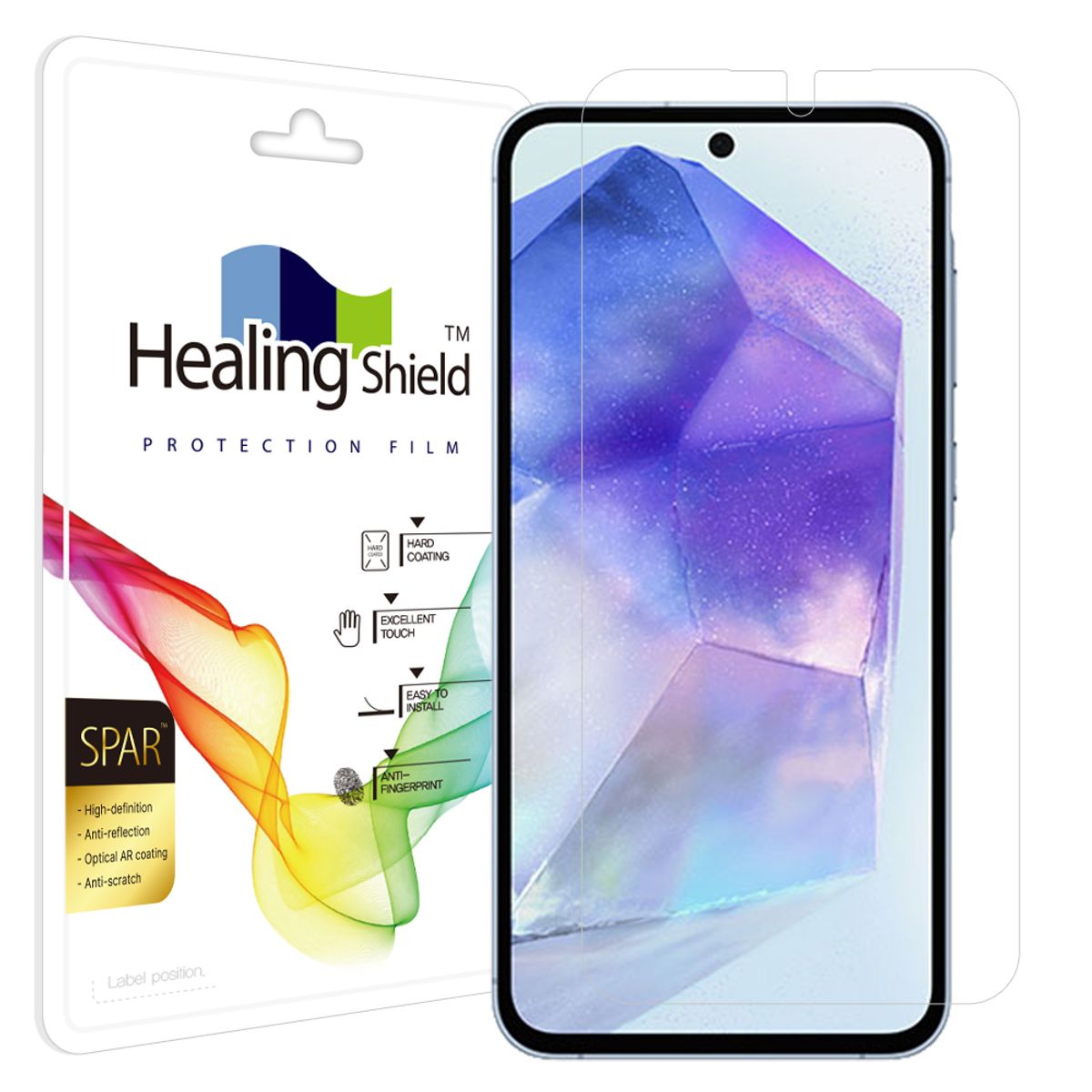 힐링쉴드(HEALINGSHIELD) 갤럭시 퀀텀5 슈페리어 AR 고화질 액정보호필름 1매