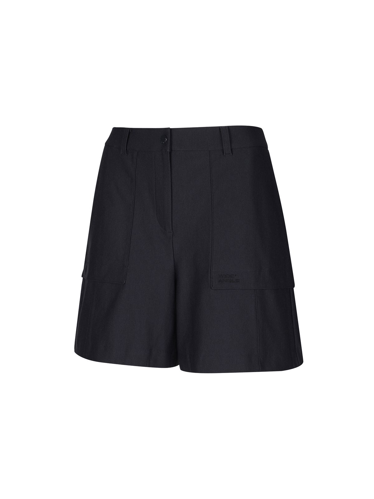와이드앵글(WIDEANGLE) CO 아웃포켓 하프 팬츠 L_Charcoal WWU24351C8