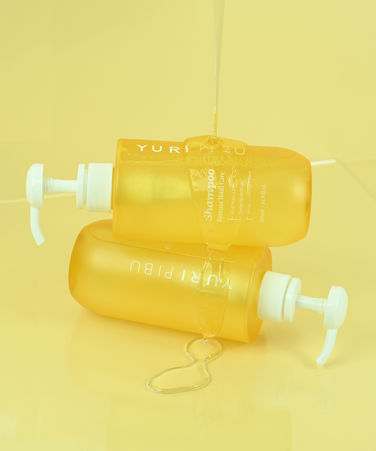 유리피부(YURIPIBU) [2개입] 바나나 토탈 케어 샴푸 500ml
