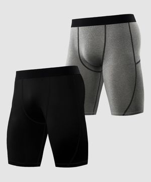 [2PACK] 기능성 언더레이어 베이스레이어 컴프레션 테크핏 반바지 AR-55 (7컬러)