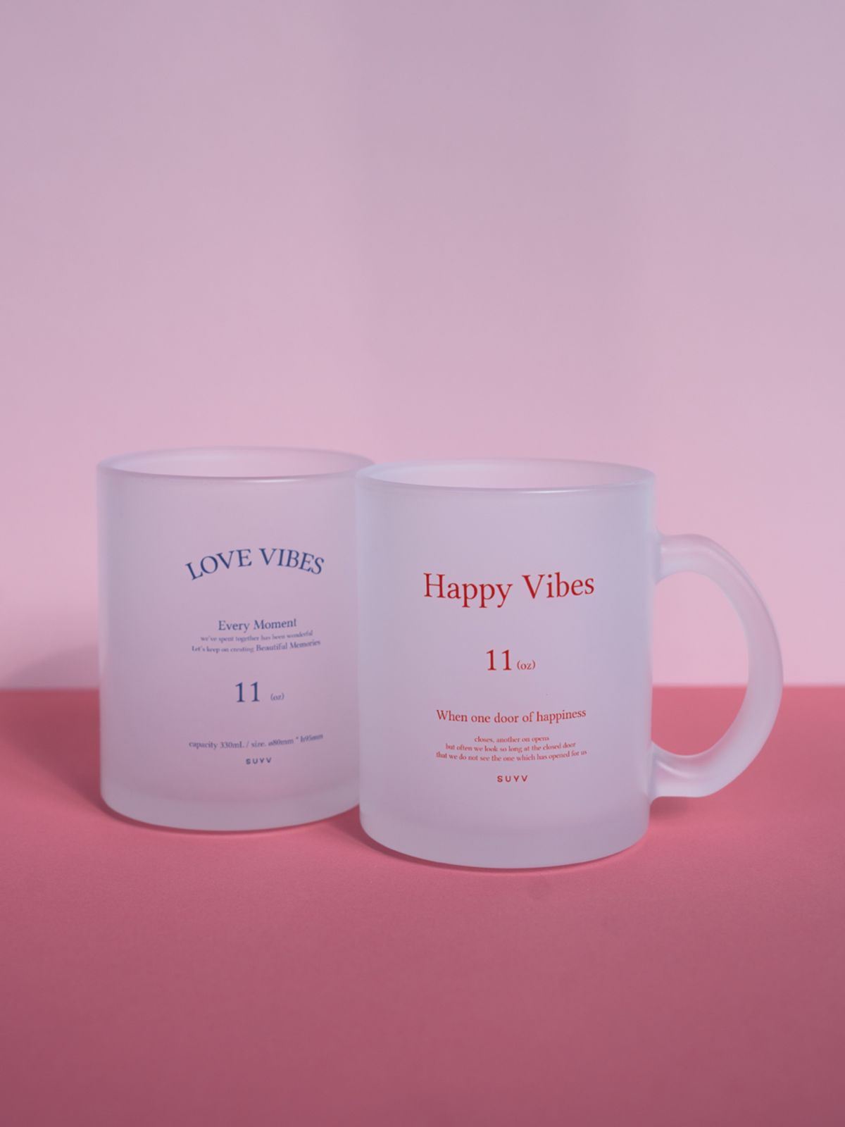 수이브(SUYV) 불투명 330ml 바이브 머그컵