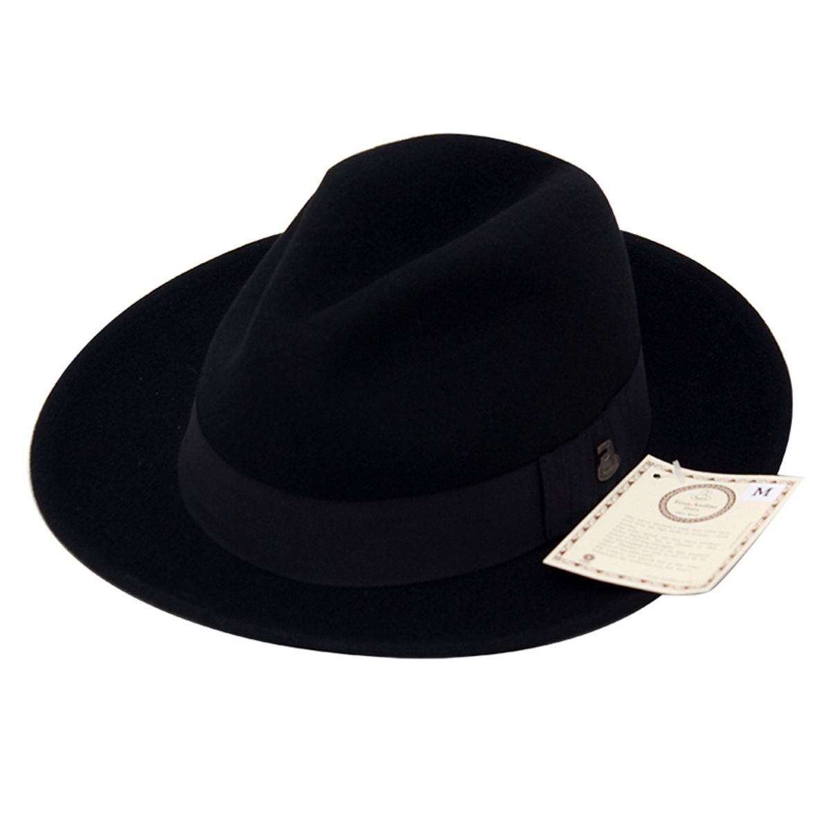 에콴디노 햇(ECUA-ANDINO HATS) 에콴디노 페도라 CLASSIC BLACK
