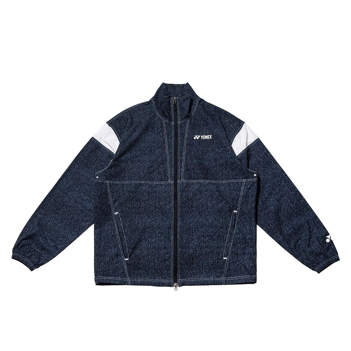 요넥스(YONEX) 245JJ005U 데님 공용 암홀 배색 오비핏 아노락 재킷