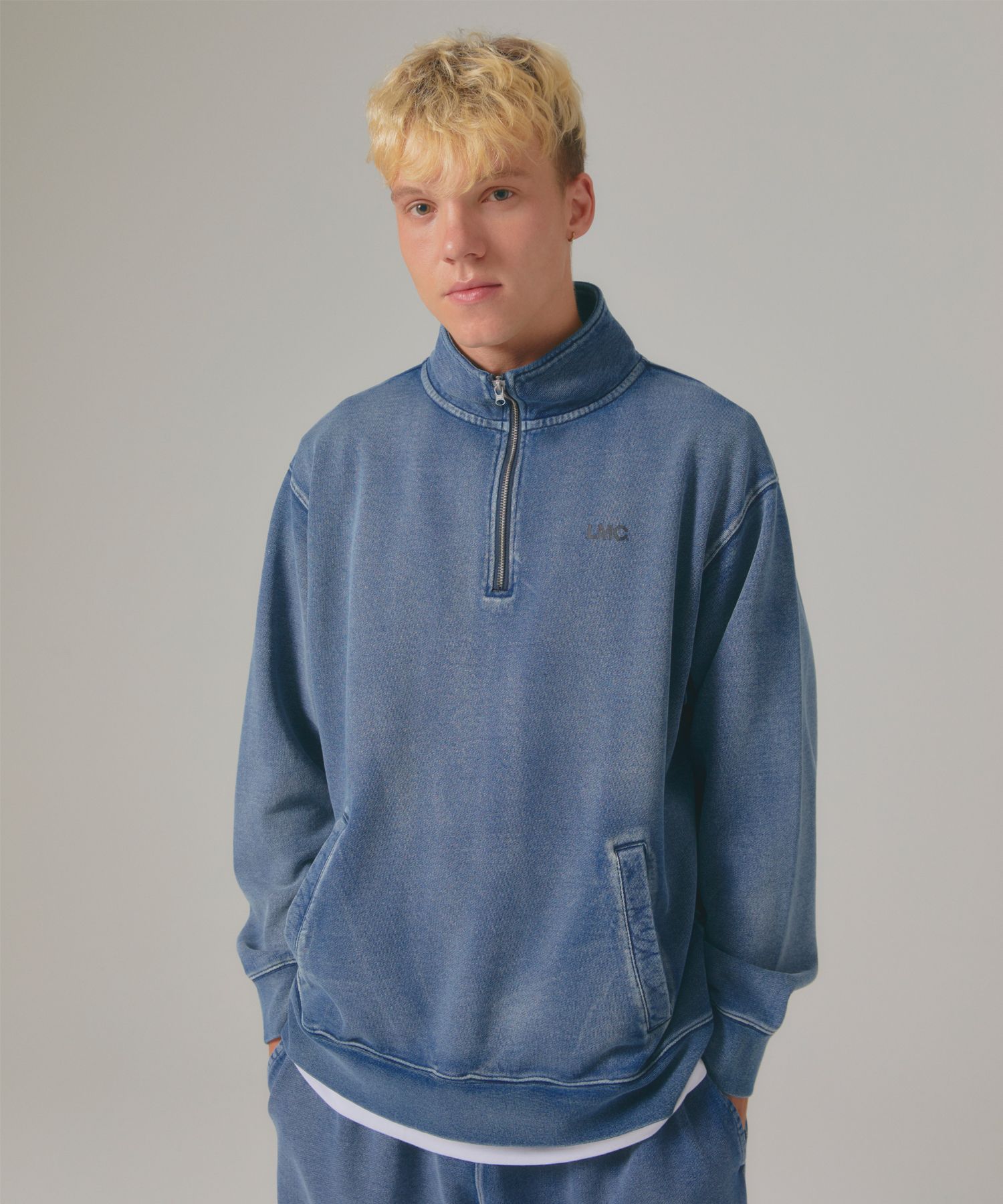 【LMC】エルエムシー 兼用 LMC OG QUARTER ZIP SWEATSHIRT 7bc4b5db85429caedcd833eed42f13